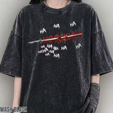 BTS ARIRANG Hooligan Katana Tee – Vintage Washed