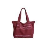 BTS ARIRANG World Tour Canvas Tote Bag - Vintage Maroon