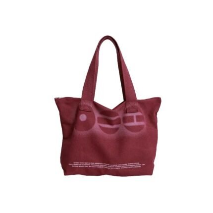 BTS ARIRANG World Tour Canvas Tote Bag - Vintage Maroon