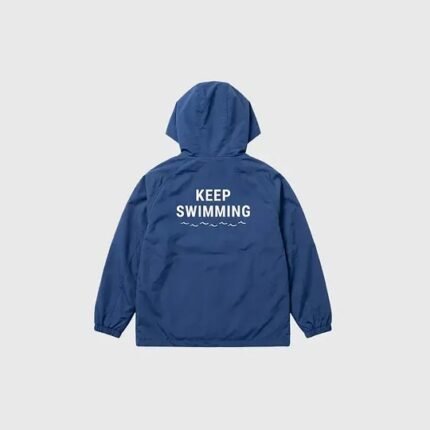 BTS Arirang Keep Swimming Blue Windbreaker Jacket