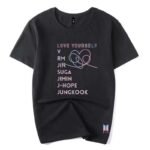 BTS Love Yourself Print Casual T-shirt