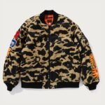 Bape 1st Camo Shark Ma-1 Jacket Mens