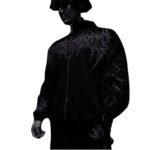 Breathe Divinity Void Walker Zip Up Jacket Black