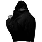 Breathe Divinity Voidwalker Oversized Zip-up Jacket [DARKNESS]