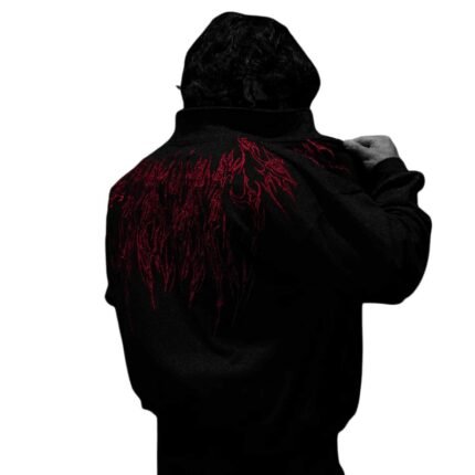 Breathe Divinity Voidwalker Oversized Zip-up Jacket [NIGHTMARE]