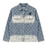 Chrome Hearts Cross Monogram Washed Denim Jacket