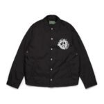 Denim Tears Peace Wreath Coaches Jacket Black