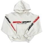 GV Gallery Raspberry Hills Berry Sport Hoodie Cream