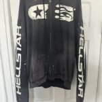HELLSTAR STUDIOS ZIP UP HOODIE
