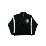 Mixed Emotion Black “Quarter” Zip Jacket