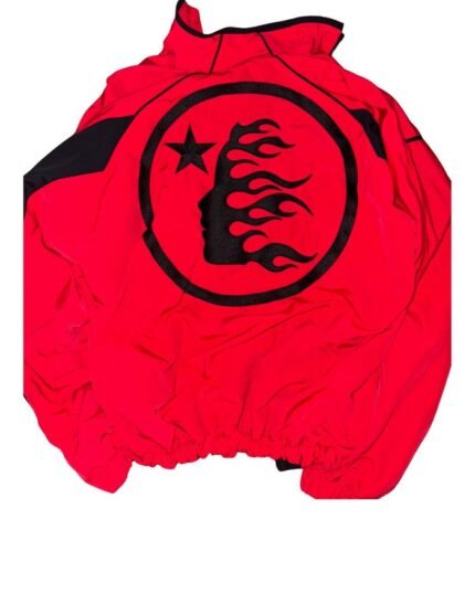Red Hellstar Thriller Track Jacket