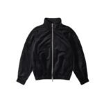 Rhude Velvet Track Black Jackets