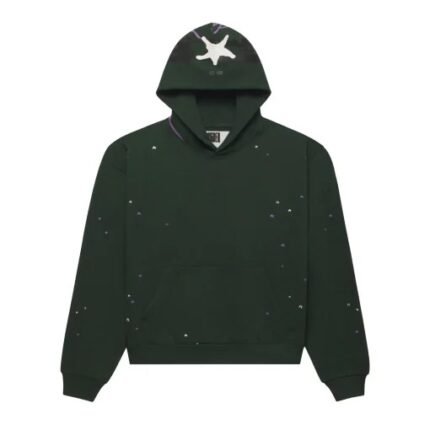 SP5DER HEAVY WEB HOODIE DARKGREEN