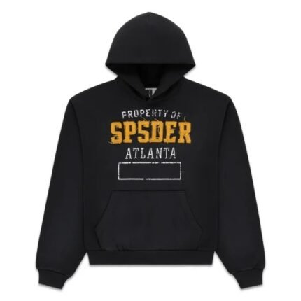 SP5DER ISSUE HOODIE BLACK