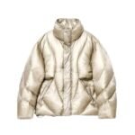 Yeezy Gap Silver Puffer Jacket